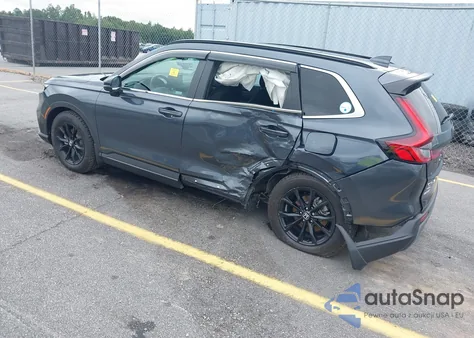 2024 Honda Cr-V Hybrid Sport z USA, uszkodzony, nr VIN 7FARS5H5XRE007555